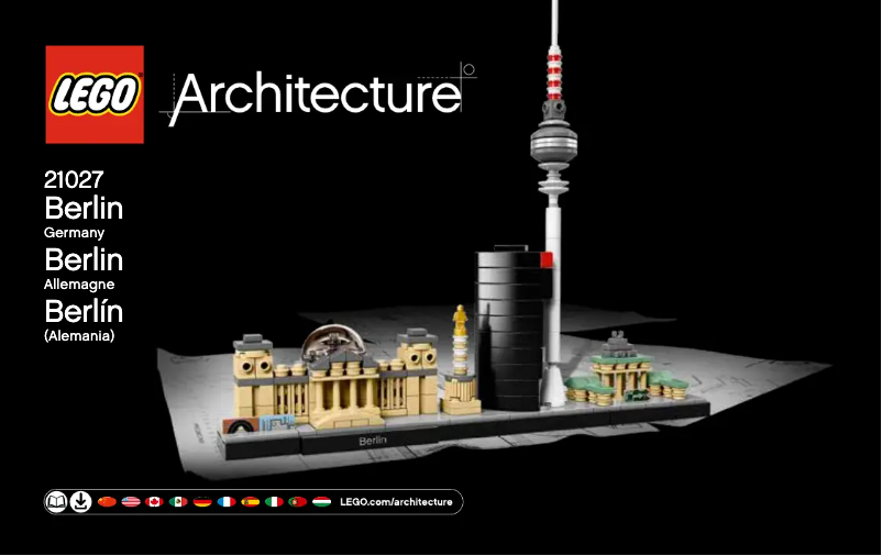 Page 1 de la notice Manuel utilisateur Lego Architecture 21027