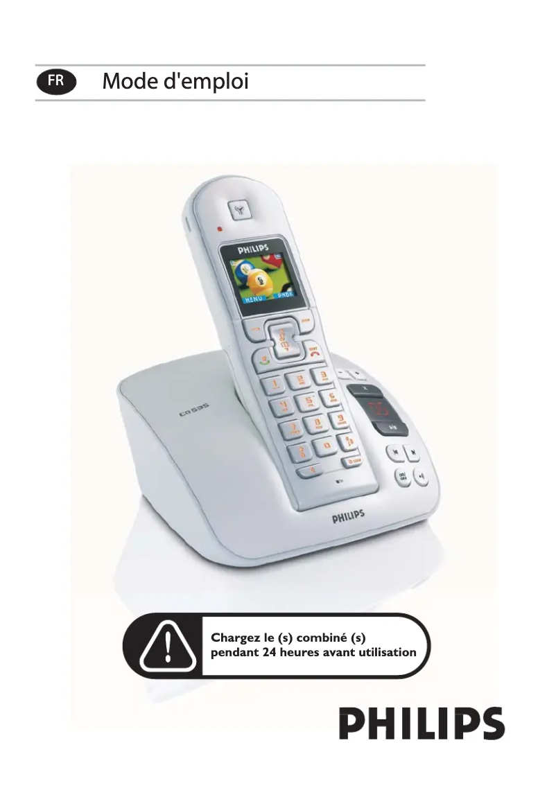 Imagen de la primera página del manual del dispositivo CD5353S