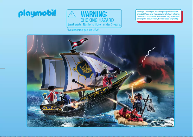 Page n°1 - Manuel utilisateur Playmobil 70412