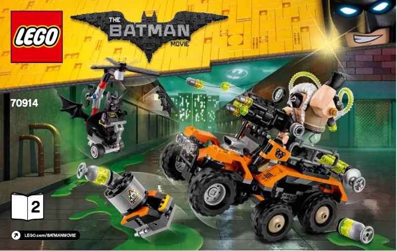Page 1 of the manual User Manual Lego Batman Movie 70914