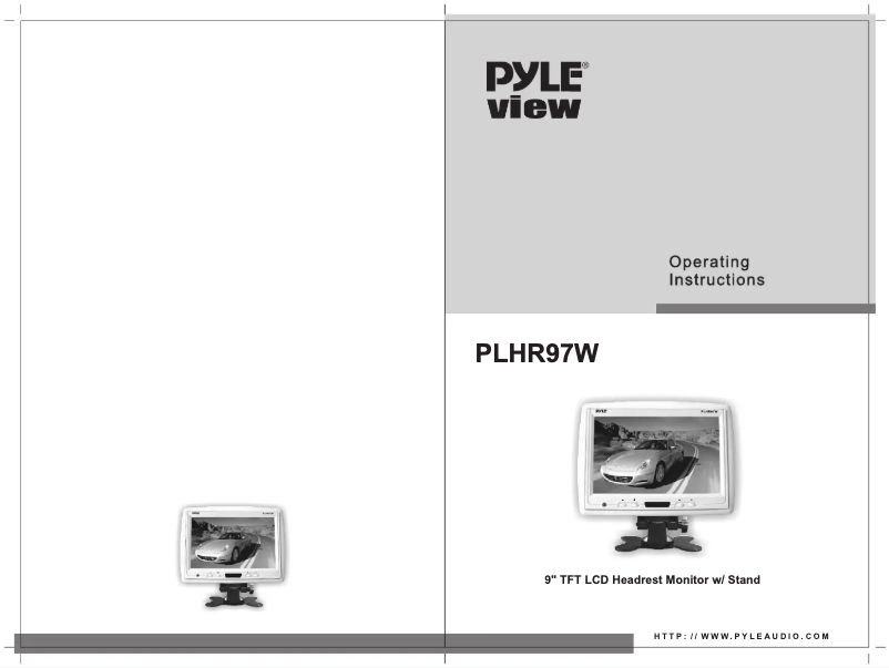 Page n°1 - Manuel utilisateur Pyle PLHR97W
