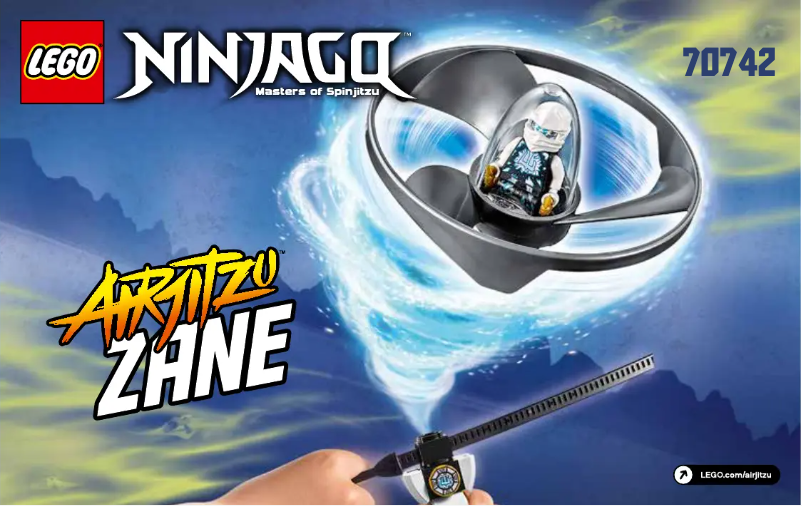 Image de la première page du manuel de l'appareil Ninjago 70742