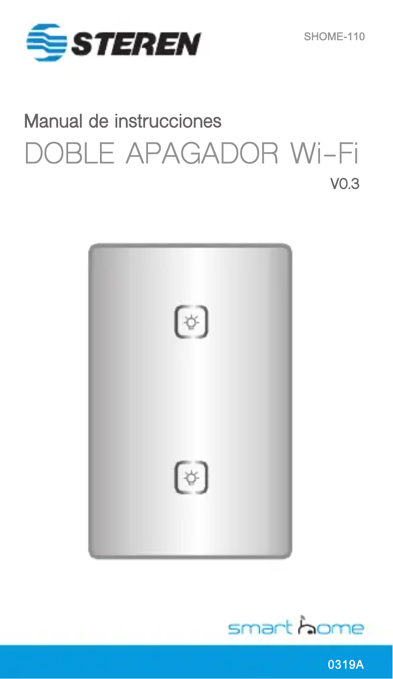 Page 1 de la notice Manuel utilisateur Steren SHOME-110