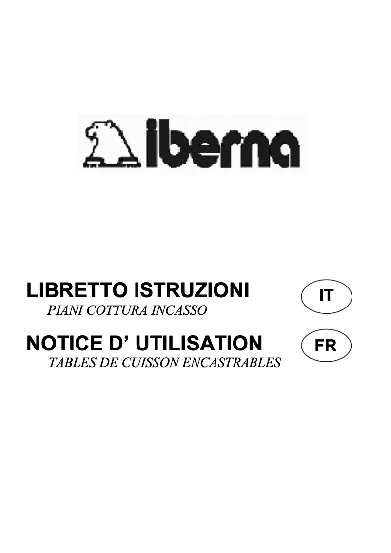 Page 1 de la notice Manuel utilisateur Iberna PCPI461/5AX