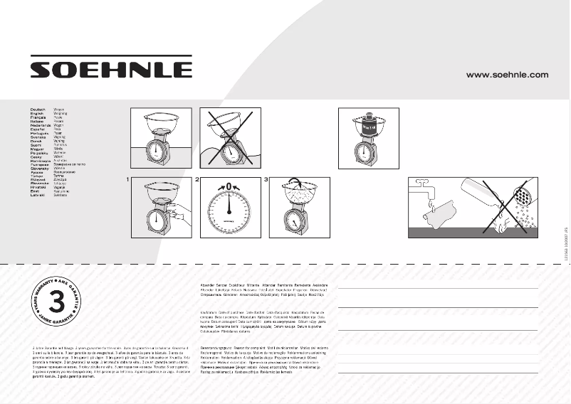 Image de la première page du manuel de l'appareil Actuell 65040