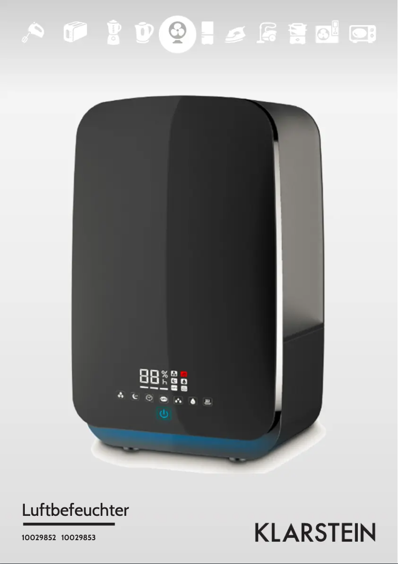 Page n°1 - Manuel utilisateur Klarstein 10029852