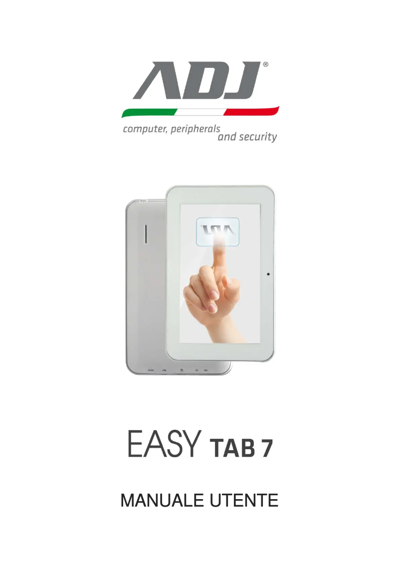 Page 1 de la notice Manuel utilisateur Adj 400-00007