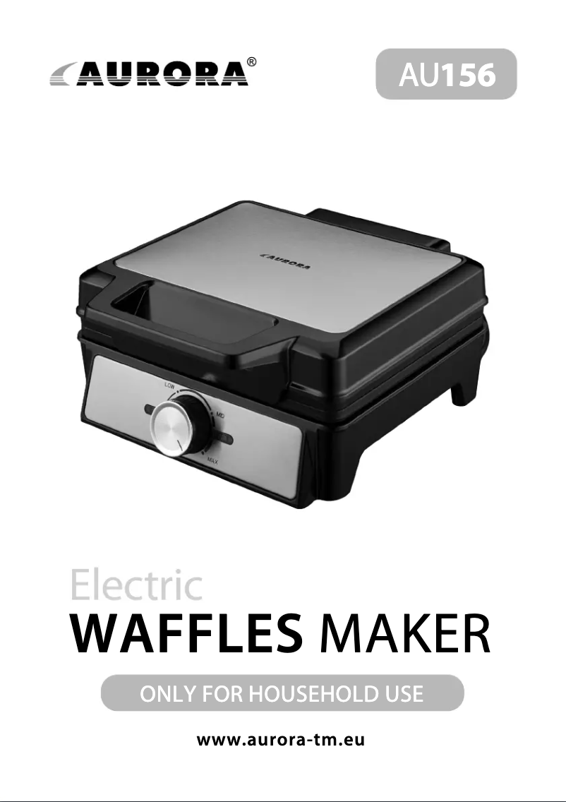 Image de la première page du manuel de l'appareil AU156