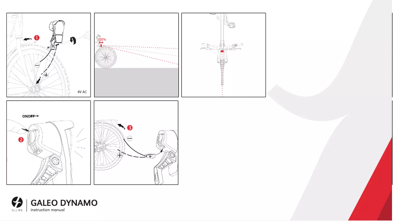 Page 1 de la notice Manuel utilisateur Spanninga Galeo