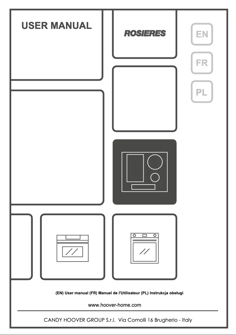 Imagen de la primera página del manual del dispositivo RIF64DCS