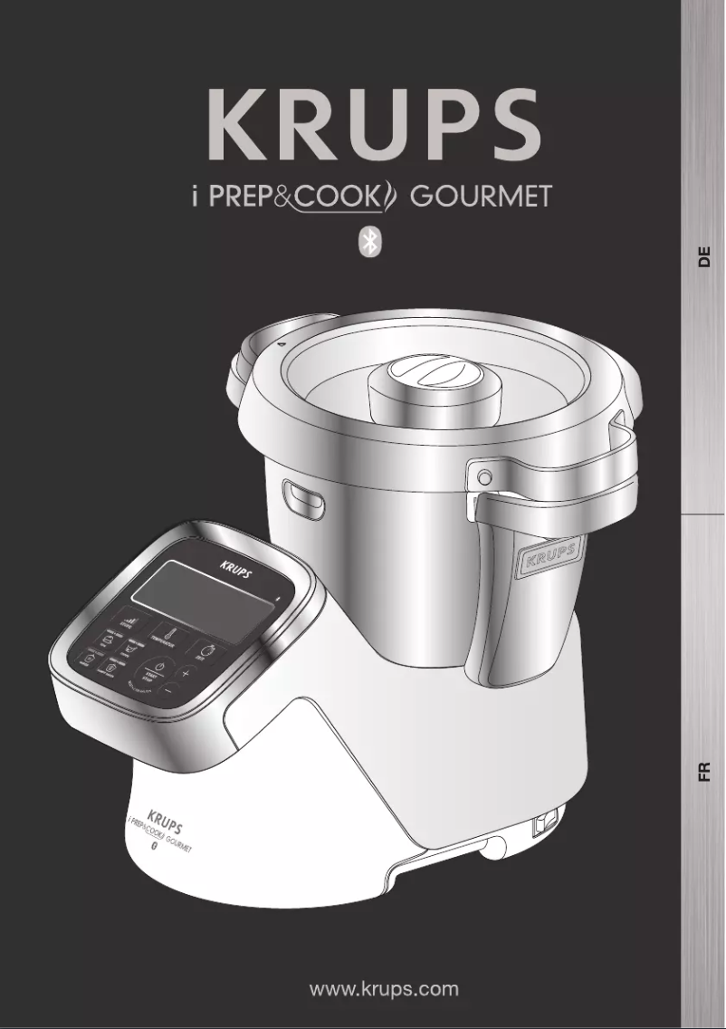 Image de la première page du manuel de l'appareil I Prep&Cook Gourmet HP6051