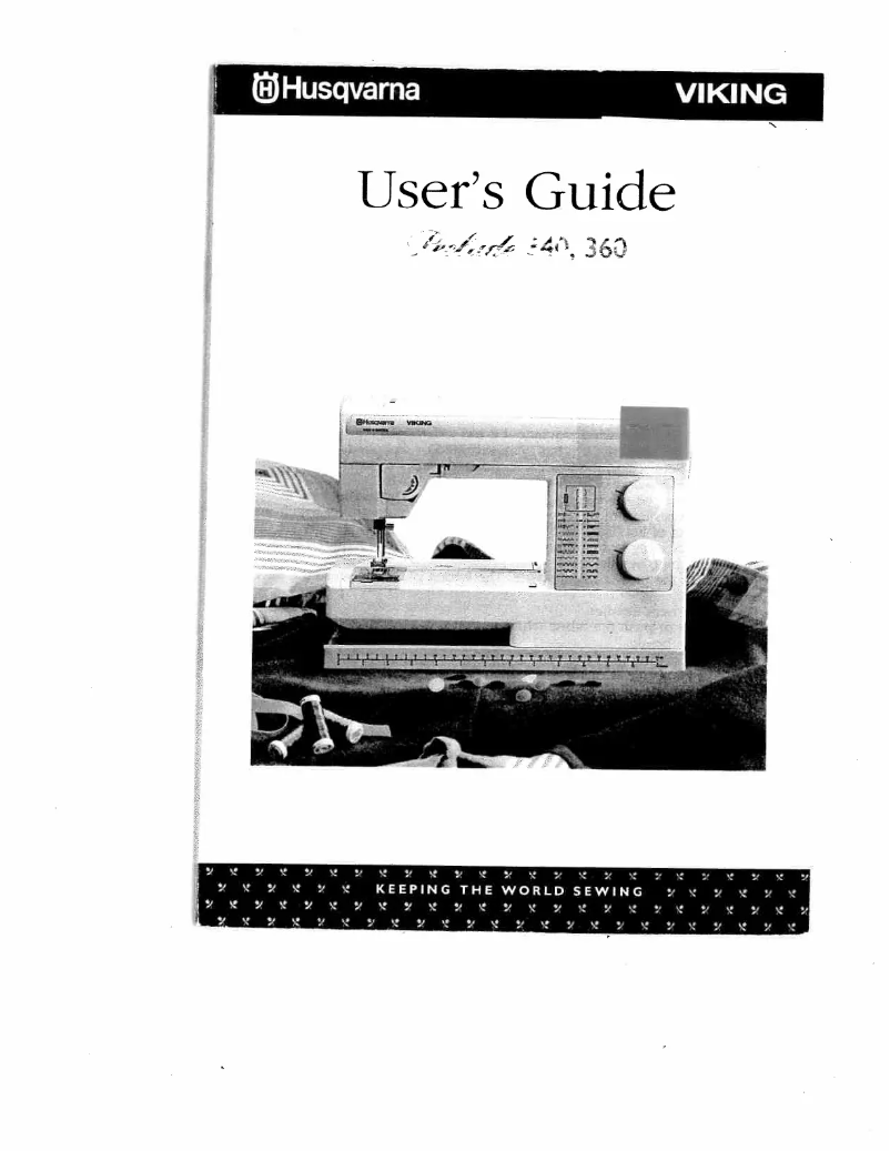 Page 1 de la notice Manuel utilisateur Husqvarna Prelude 340