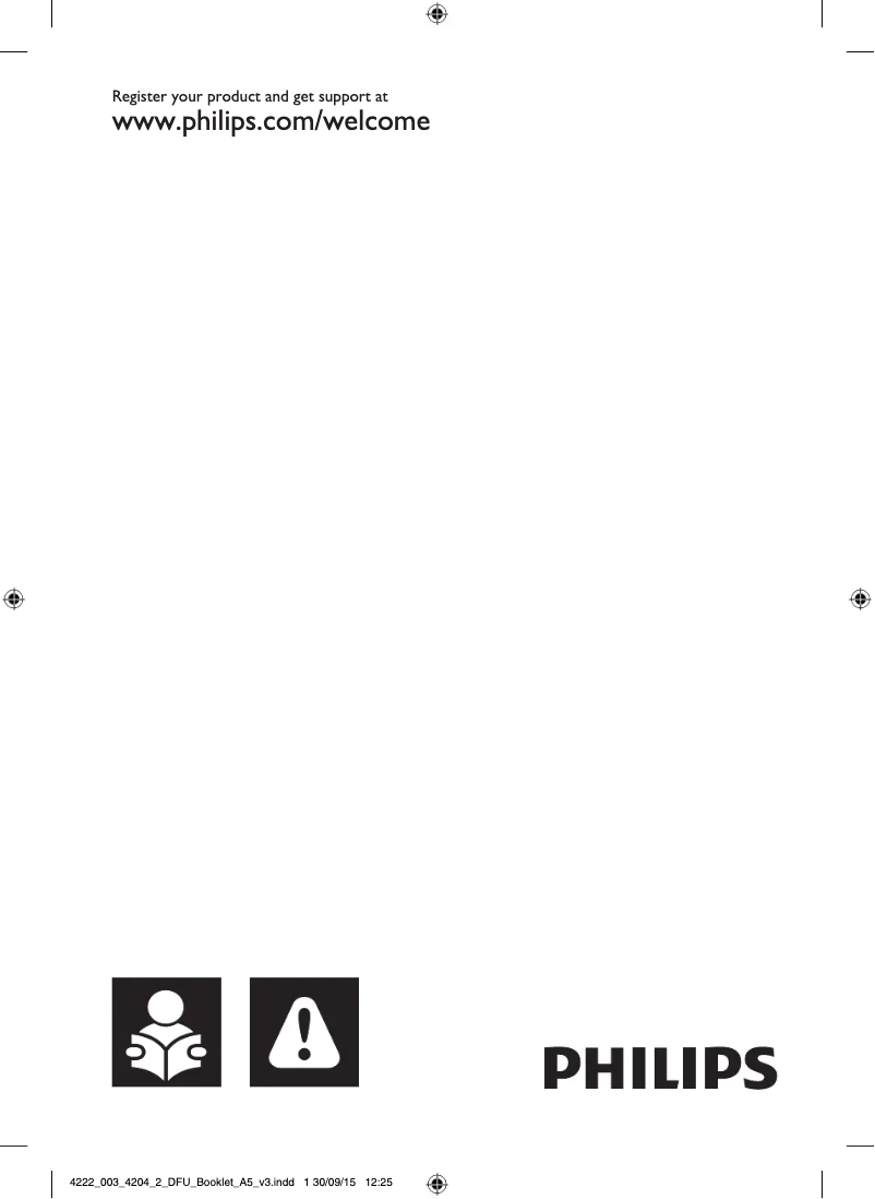 Page n°1 - Manuel utilisateur Philips MiniVac FC6150