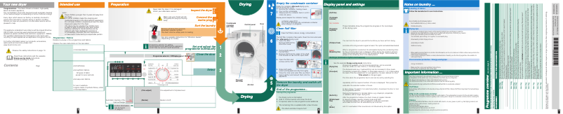 Page 1 de la notice Manuel utilisateur Bosch WTW86268SN