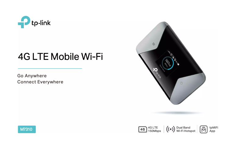 Page 1 de la notice Fiche technique TP-Link M7310