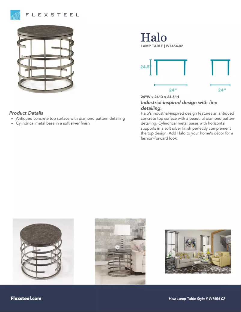 Image de la première page du manuel de l'appareil Halo W1454-02