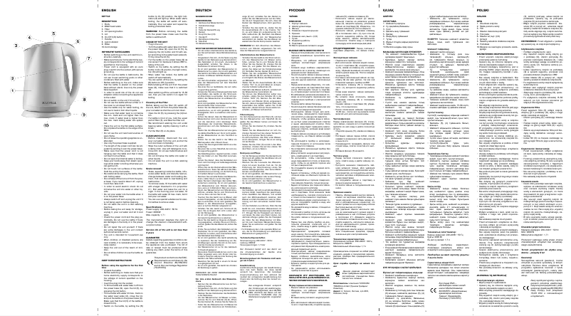 Image de la première page du manuel de l'appareil MW-1004