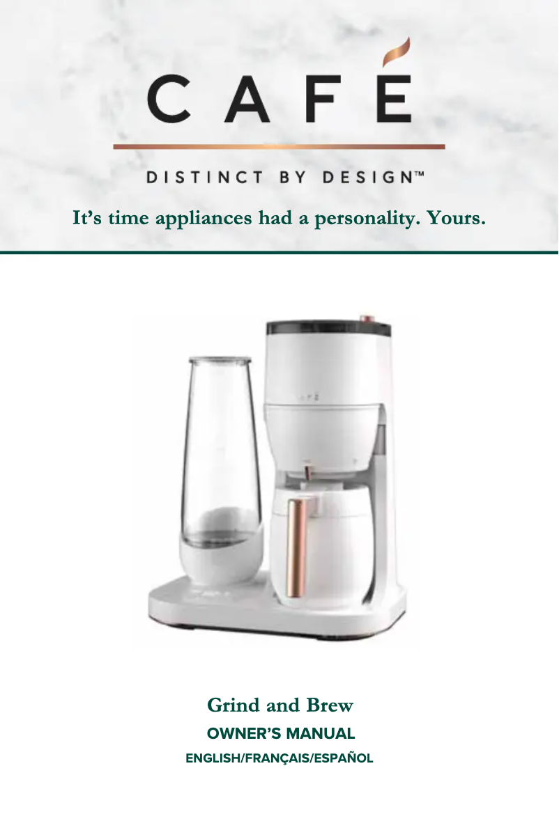 Page n°1 - Manuel d'utilisation et d'entretien GE C7CGAAS2TS3