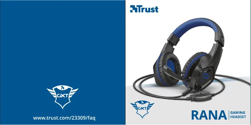 Page n°1 - Manuel utilisateur Trust Rana GXT 404B