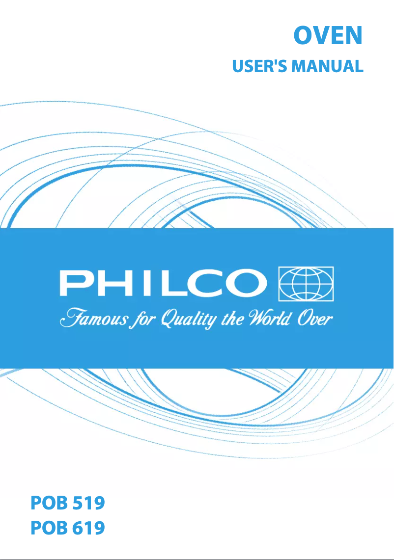 Page 1 de la notice Manuel utilisateur Philco POB 619