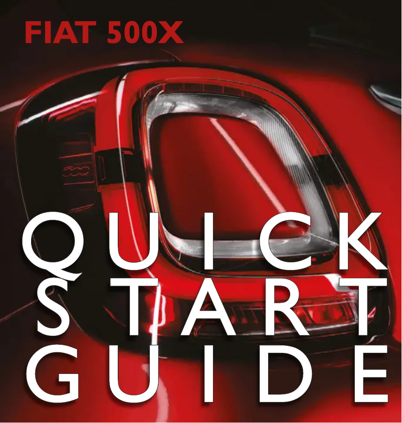 Imagen de la primera página del manual del dispositivo 500X (2022)