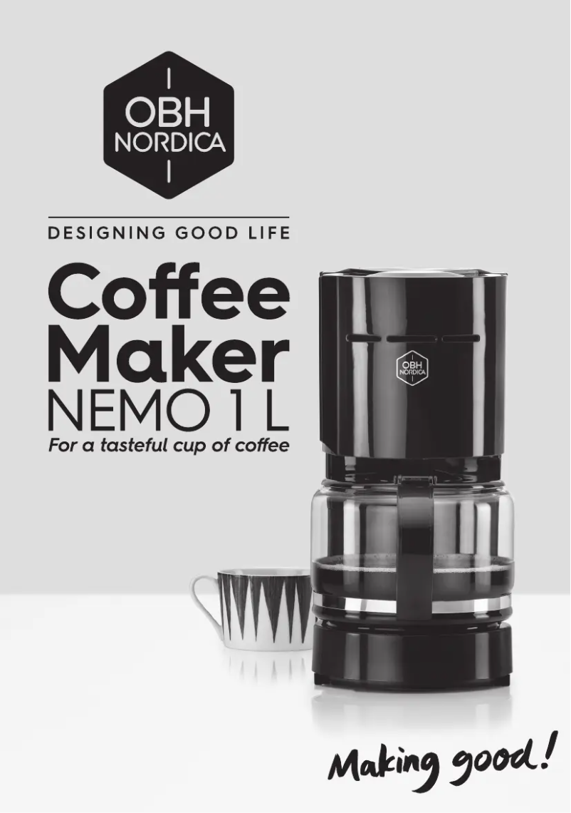 Página 1 del manual Manual de usuario OBH Nordica Nemo OP1218S0