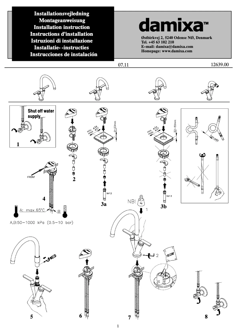 Image de la première page du manuel de l'appareil 1604700
