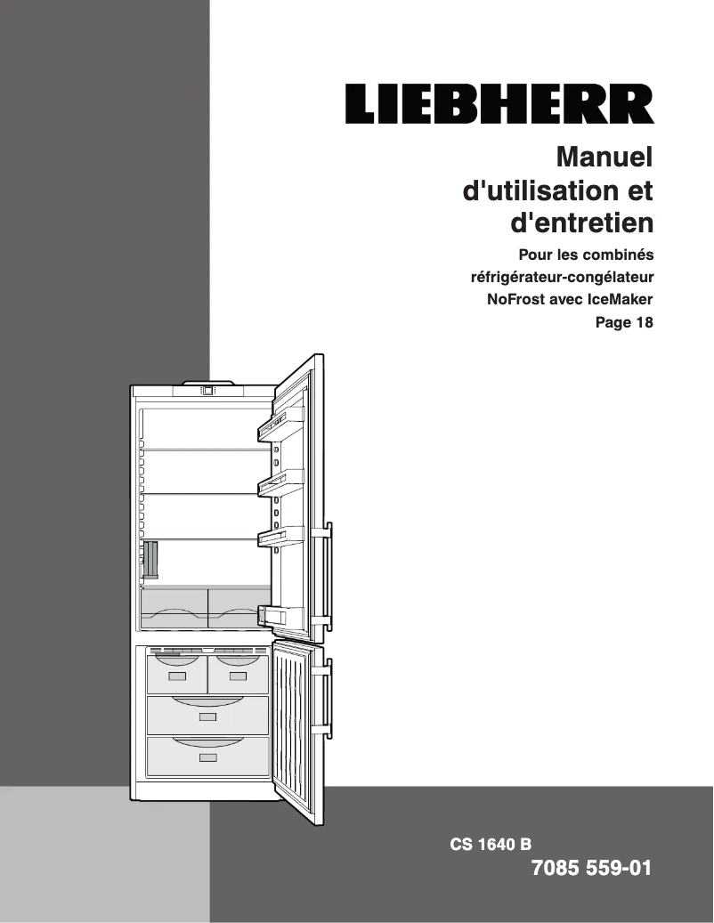 Image de la première page du manuel de l'appareil CNPef 5026