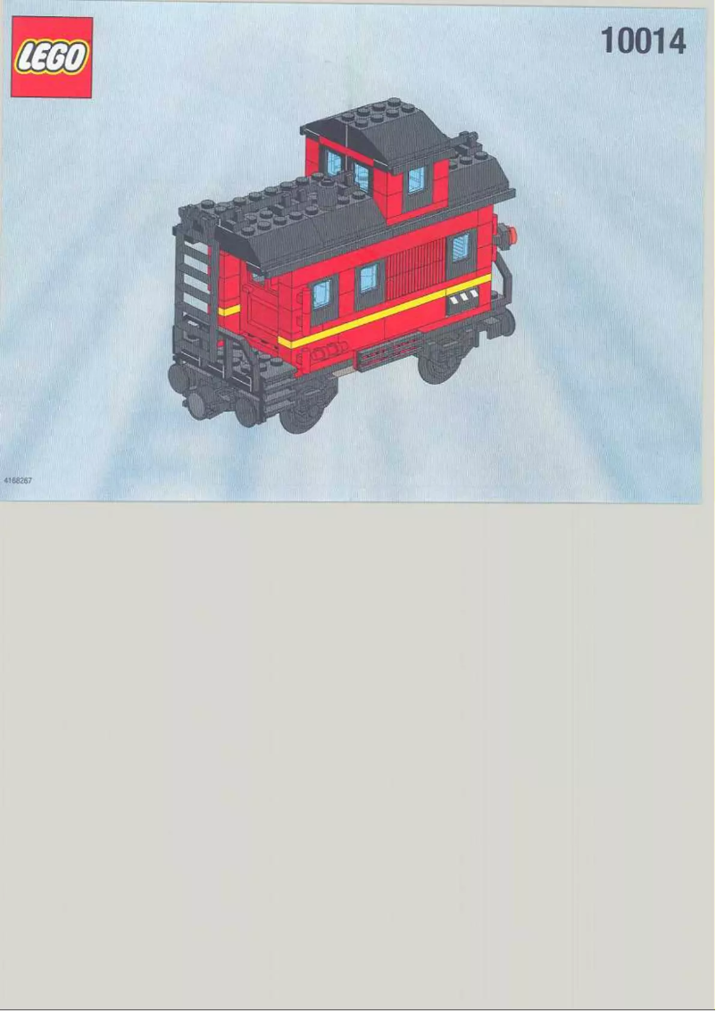 Page 1 de la notice Manuel utilisateur Lego City 10014