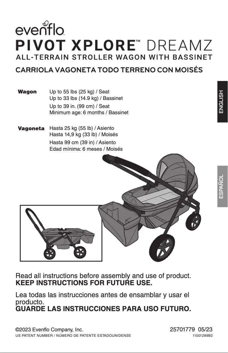 Image de la première page du manuel de l'appareil Pivot Xplore Dreamz