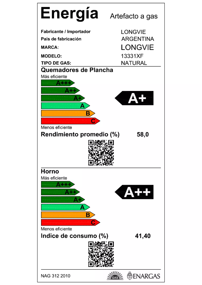 Page 1 de la notice Manuel utilisateur Longvie 13331XF