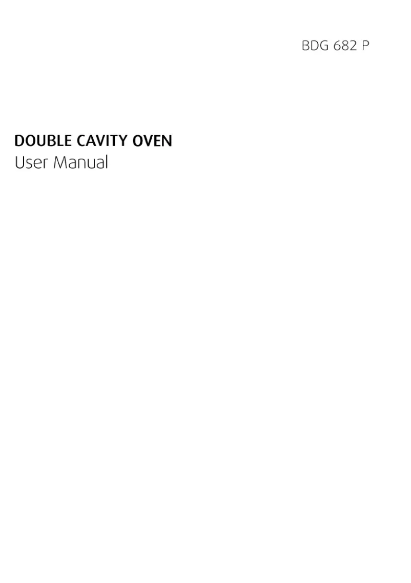 Page n°1 - Manuel utilisateur Beko BDG682WP