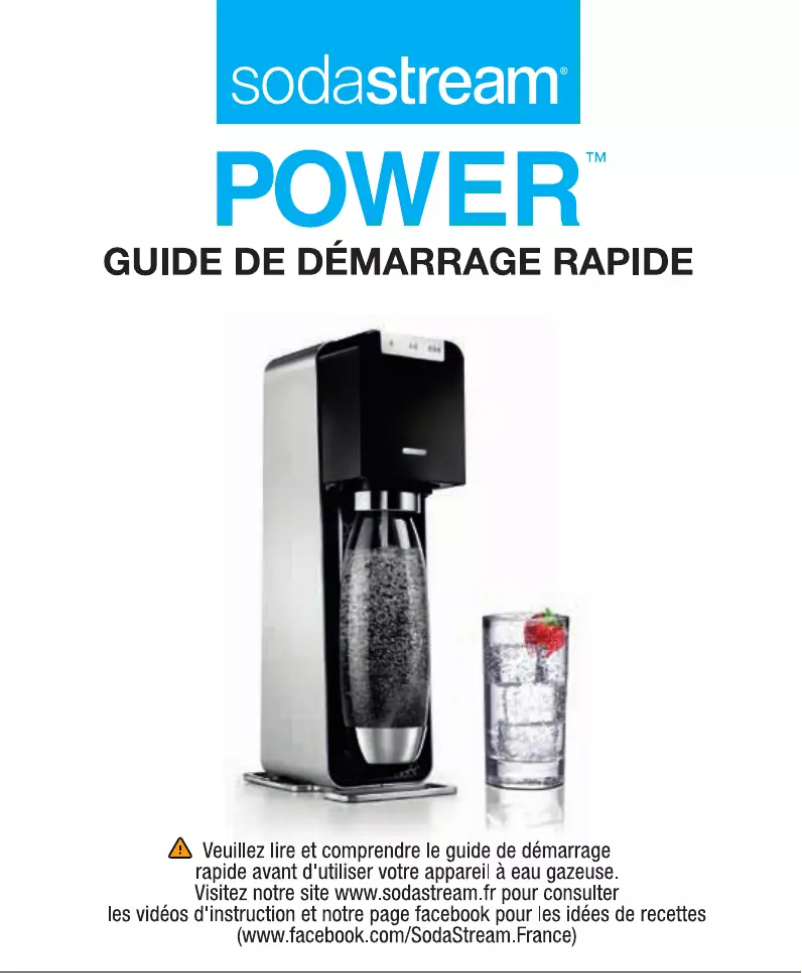 Image de la première page du manuel de l'appareil Power