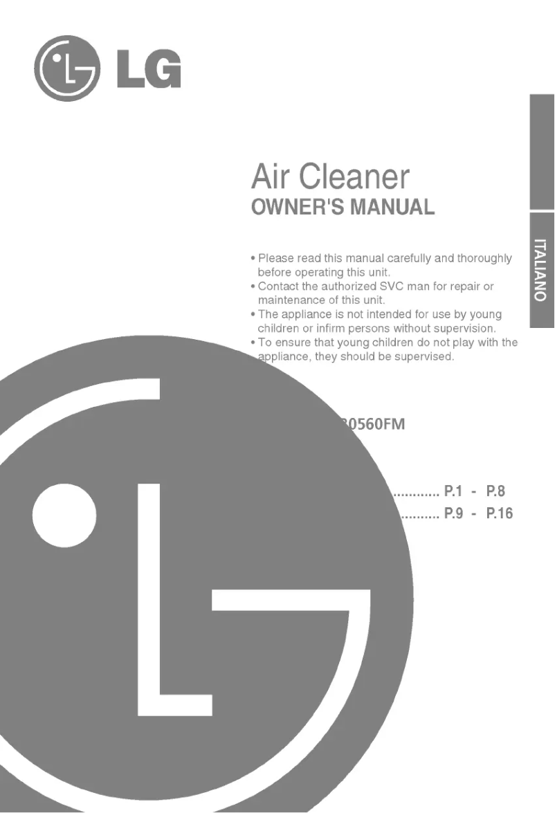 Page 1 de la notice Manuel utilisateur LG LA-B0560FM