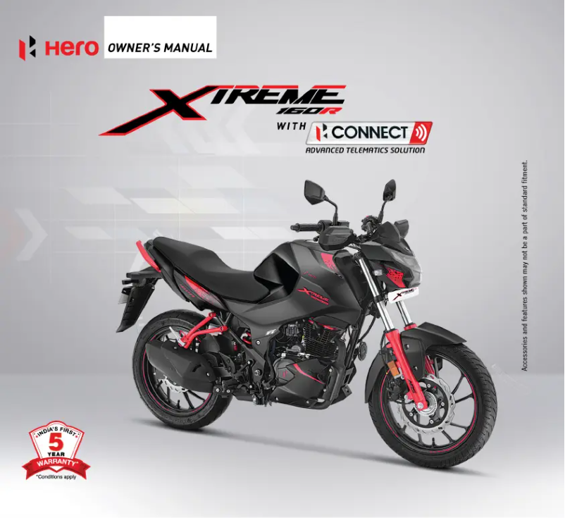 Página 1 del manual Manual de usuario Hero Xtreme 160R (2023)