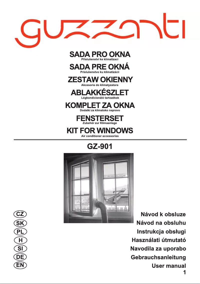 Image de la première page du manuel de l'appareil GZ-901