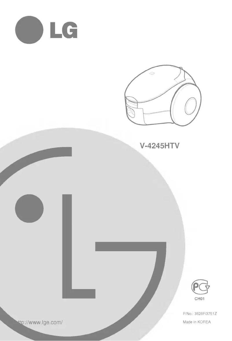 Page 1 de la notice Manuel utilisateur LG V-4245HTV