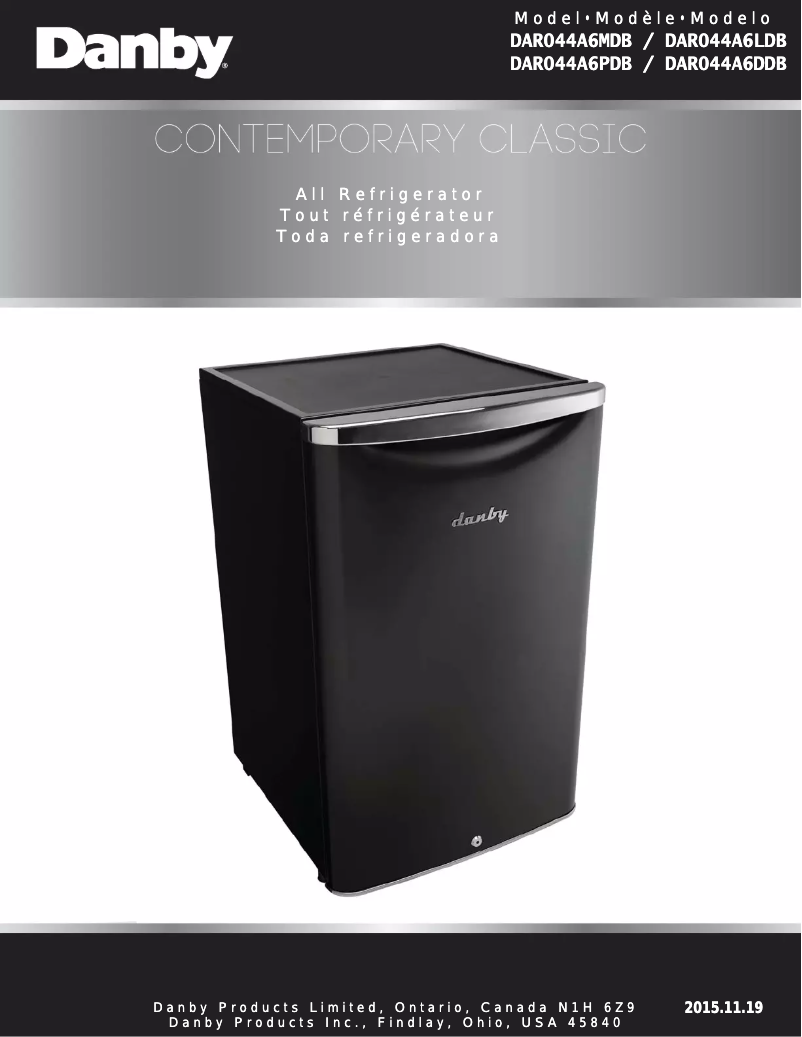 Image de la première page du manuel de l'appareil DAR044A6PDB