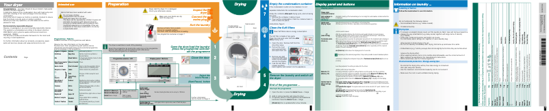 Page 1 de la notice Manuel utilisateur Siemens WT46Y701EE