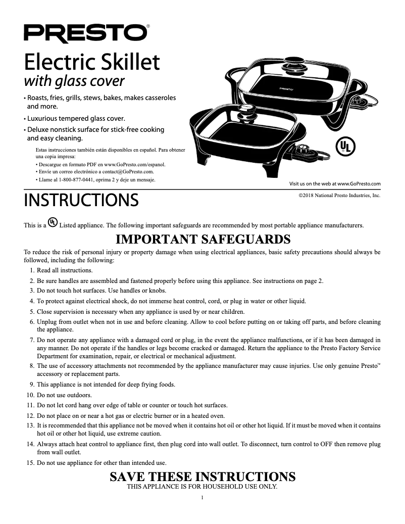 Image de la première page du manuel de l'appareil 06626