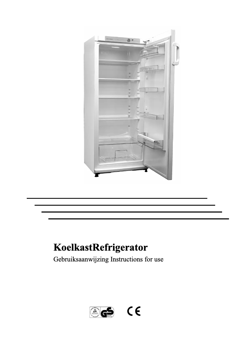 Page 1 de la notice Manuel utilisateur Exquisit C290.1574A+