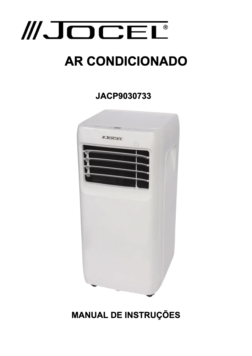 Image de la première page du manuel de l'appareil JACP9030733