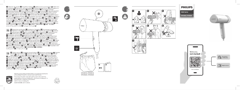 First page image of the manual for 3000 Series STH3010