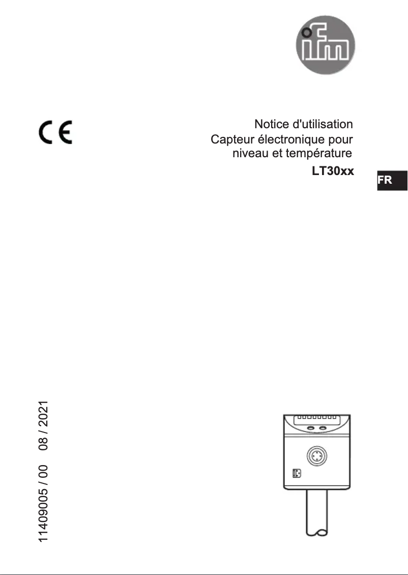 Image de la première page du manuel de l'appareil LT3024