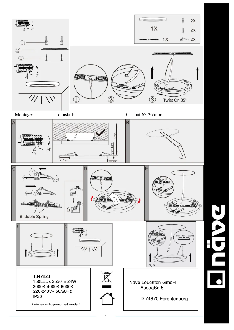 Imagen de la primera página del manual del dispositivo Bonus
