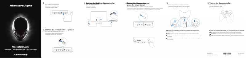 Image de la première page du manuel de l'appareil Alpha ASM100