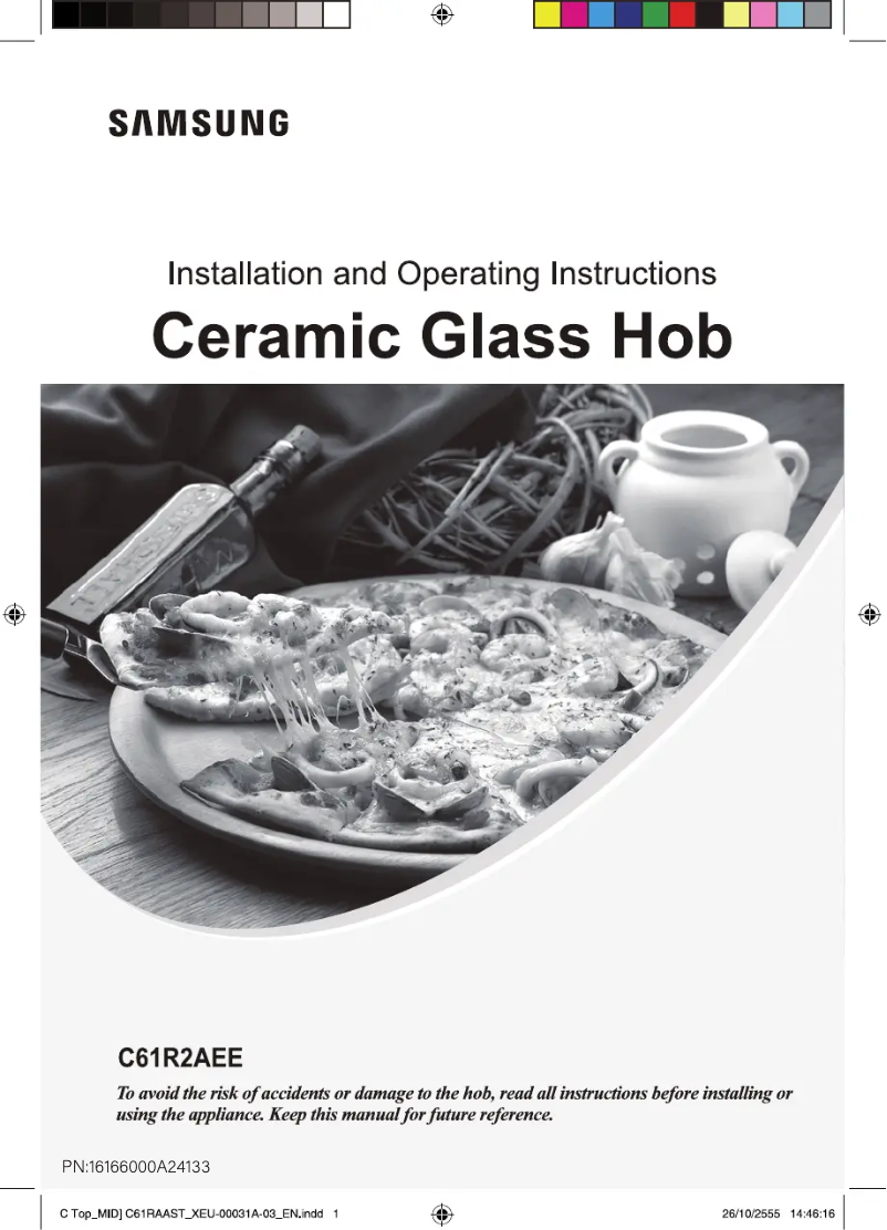 Image de la première page du manuel de l'appareil C61R2AEE