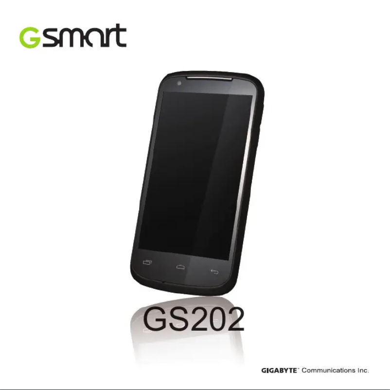 Page n°1 - Manuel utilisateur GSmart GS202