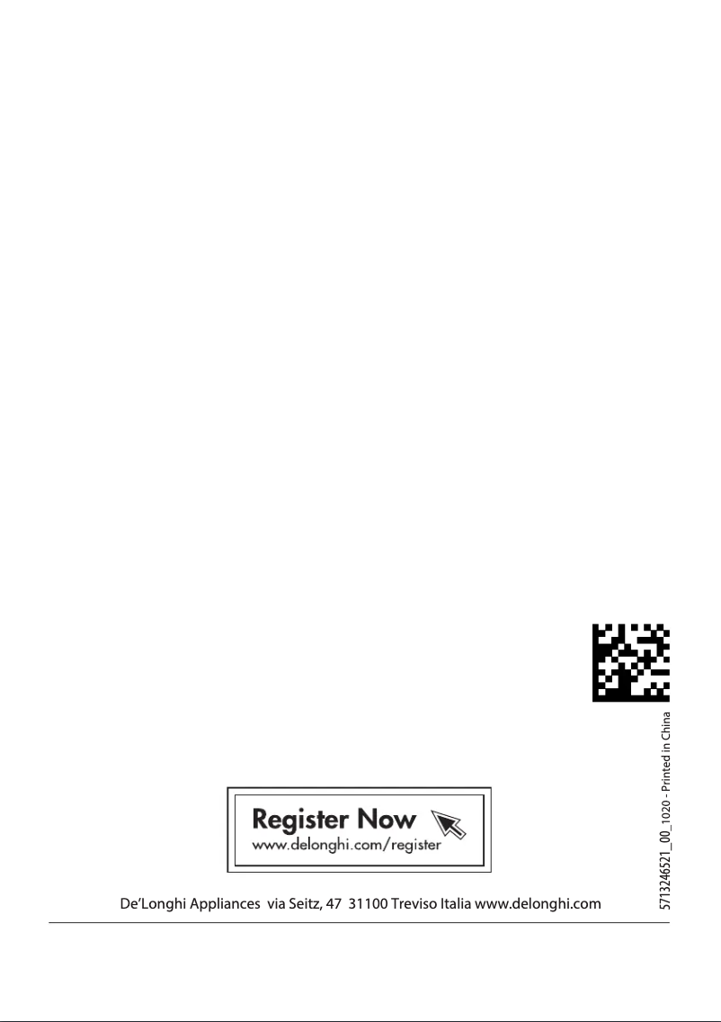 Page n°1 - Manuel utilisateur DeLonghi ECP35.31