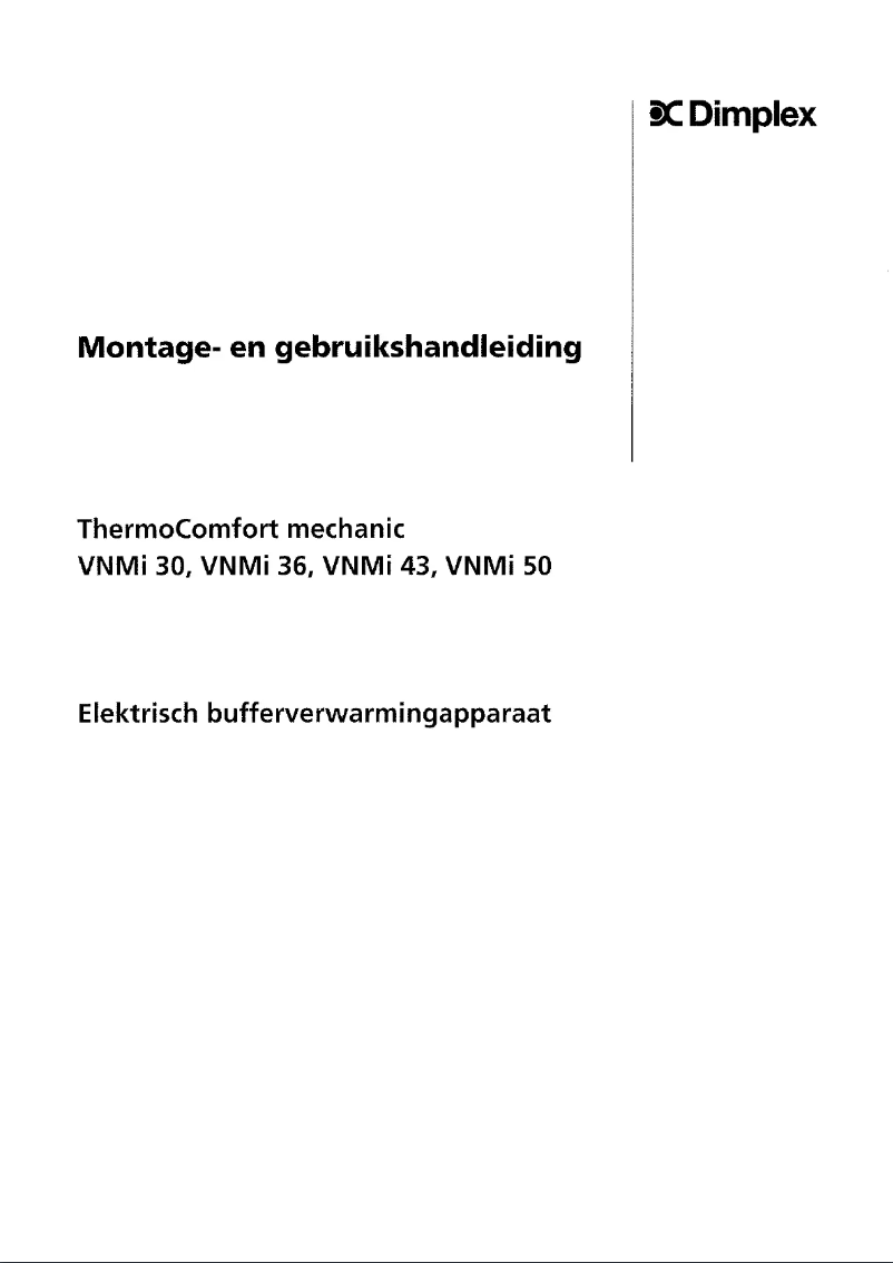 Image de la première page du manuel de l'appareil VNMi 50